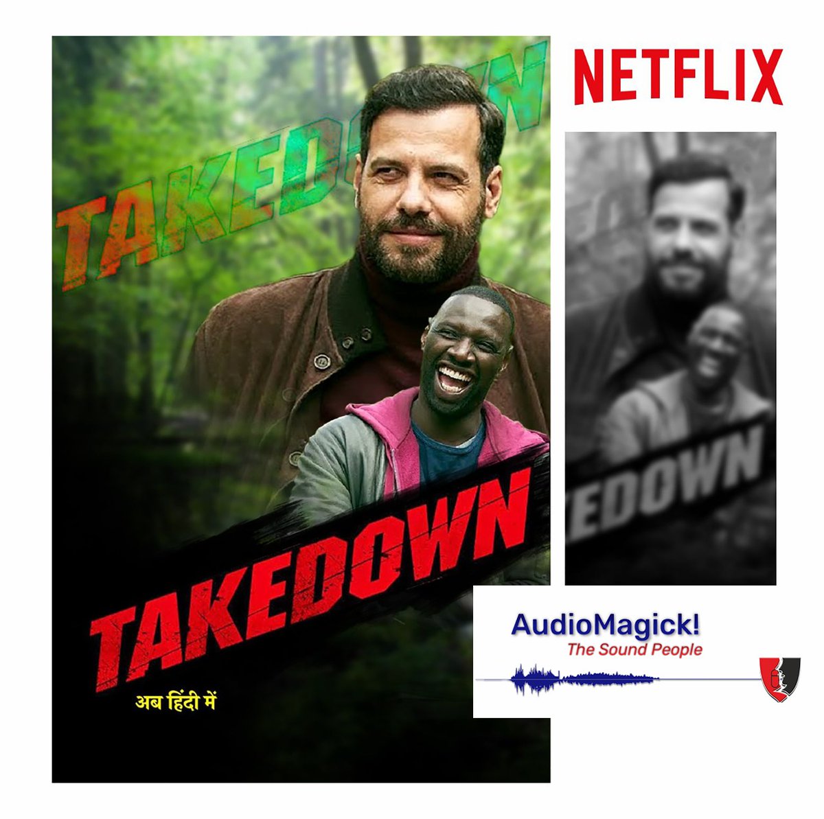 rajashrie's tweet photo. The Take Down, a gripping race against the time movie on Netflix was dubbed in Hindi at AudioMagick! 
.
.
.
#AudioMagick #TheTakeDown #musicproduction #musicproducer #music #producer #beatmaker #happynewyear #hiphop #musician #producerlife #newmusic #studio #rap #recording https://t.co/3ooGK0MIT1