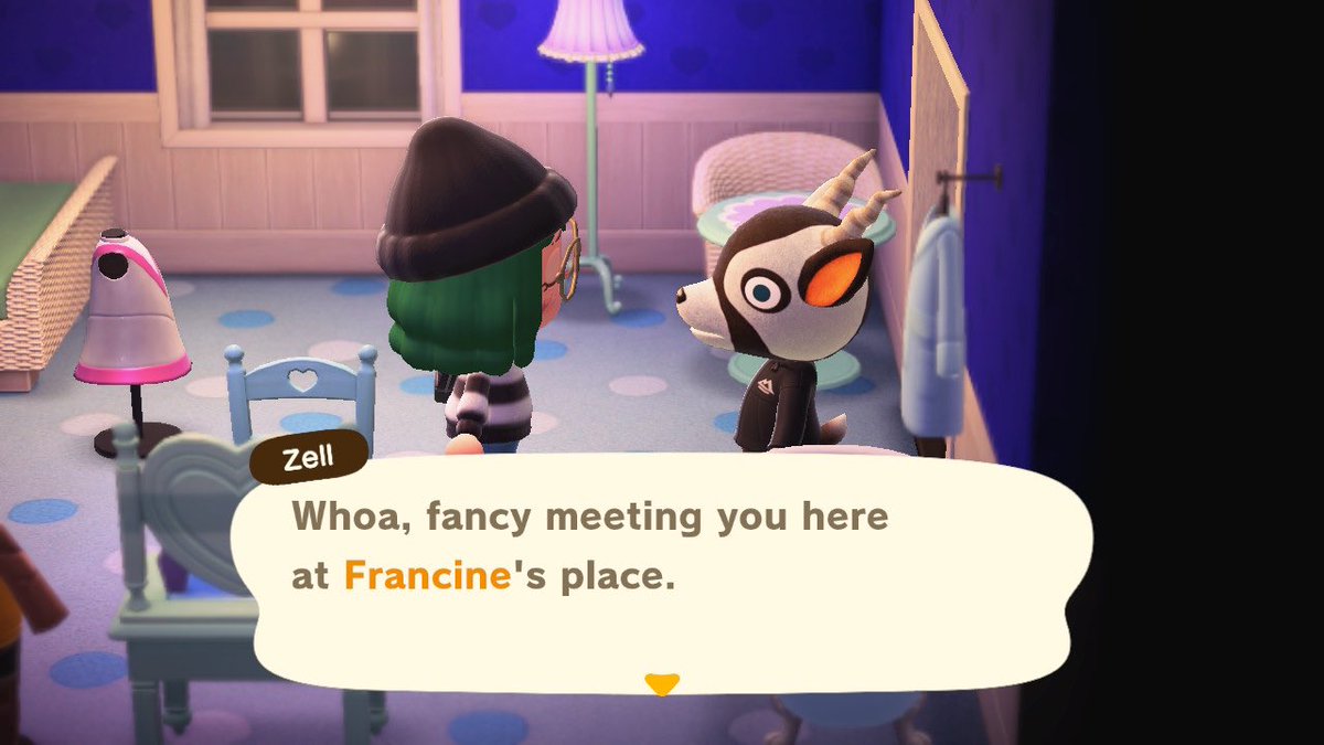 yokaimoonsprout's tweet photo. no everything is not alright Francine, but thanks. 
Also ZELL??? I catch you cheating w Francine now, &amp; you gaslight me?! No do not turn this on me 😭 https://t.co/0zsDXbz7N1