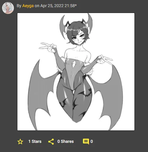 slowly posting my art on itaku rn. really solid app, its almost like twitter but less terrible LMAO 