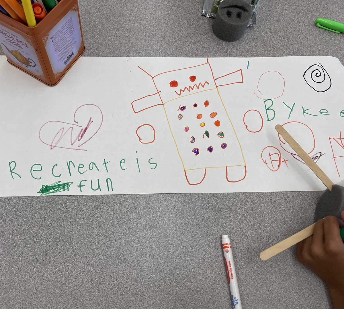 Helpful Robots lesson is always so fun! #designthinking #STEAMed 
#geniusmobile