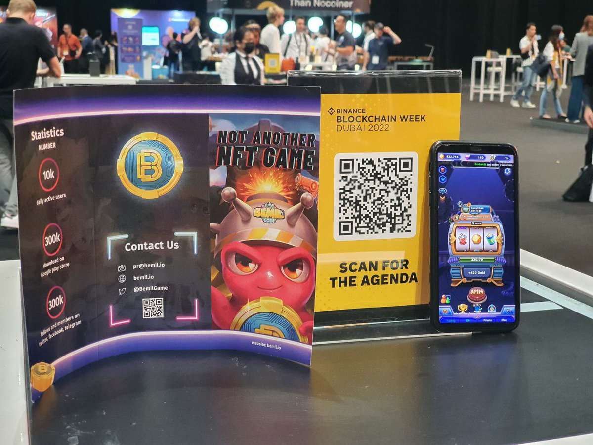 Vivianglie2's tweet photo. #Bemil will be list on @binance!
#Bemil_new_era
#movetoearn
#playtoearn
#VietnamBlockchainExpoverse #BSC #NFT #Gamefi #Metaverse   #MVBIV  #BinanceBlockchainWeek #BNBchain
#Bemilgame https://t.co/glH5dvJXEI