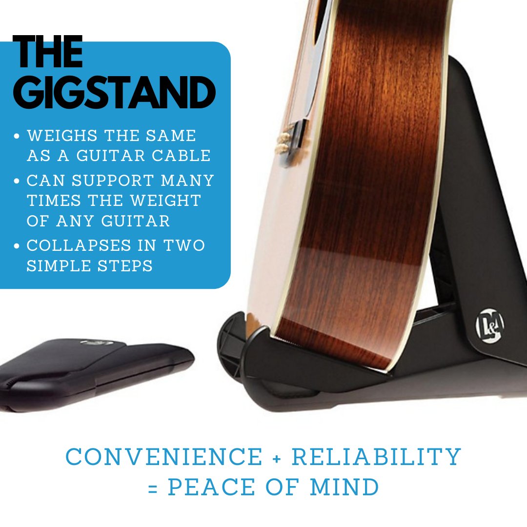 dnaguitargear's tweet photo. “Since the entire base is sitting on the floor, there’s no balance or tipping points, so getting knocked over like a traditional stand is out of the picture…” - @PerformerMag
Shop the #GIGSTAND and more #guitargear at https://t.co/5GbV2SGuro 🎸🔥🤘 #guitarstand #dnaguitargear https://t.co/3zsgfVFdfO
