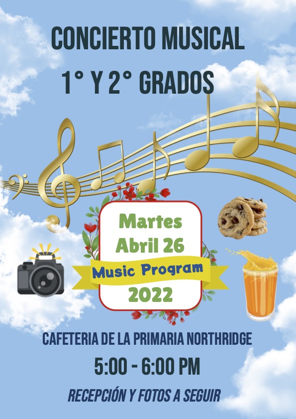We are so excited to invite you to our first post-pandemic concert tomorrow evening! Mr. Burrish has worked hard to prepare our students. The performance will begin at 5:00pm in the cafeteria, and we will serve lemonade and cookies after the concert! #stvrainstorm