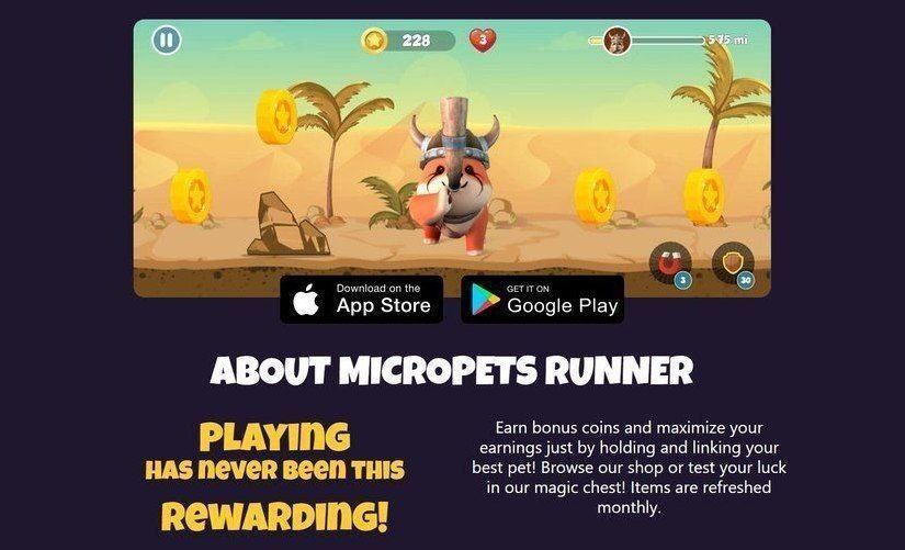 MicroJD111's tweet photo. P2E &amp; SWAP NOW LIVE 

MicroPets Runner is now live on the Google Play &amp; Apple App Store &amp; our rewards systems are now active!

YOU MUST UPDATE THE GAME TO PLAY

Buy a pet &amp; stake it
Link your pet in your game profile
Play the game &amp; Earn!

Visit Website
https://t.co/6AaZkhg3d2 https://t.co/uYBmBWc24W