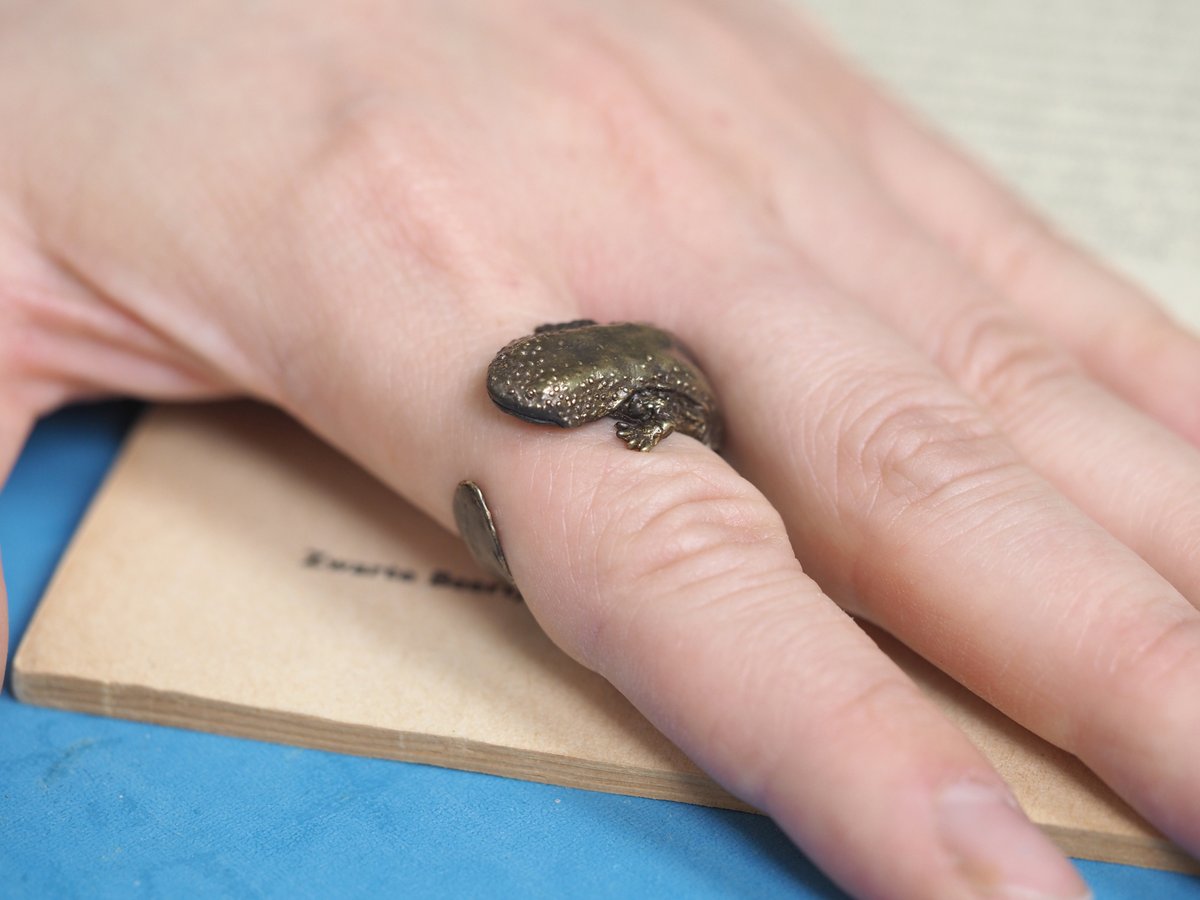 Nina カエル 指輪 リング Nina オオサンショウウオ リング Nina on X