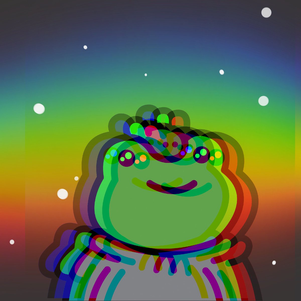 MOONB3AMS's tweet photo. I’m Feelin froggy #FroggyFriend https://t.co/A8bgasYuiw