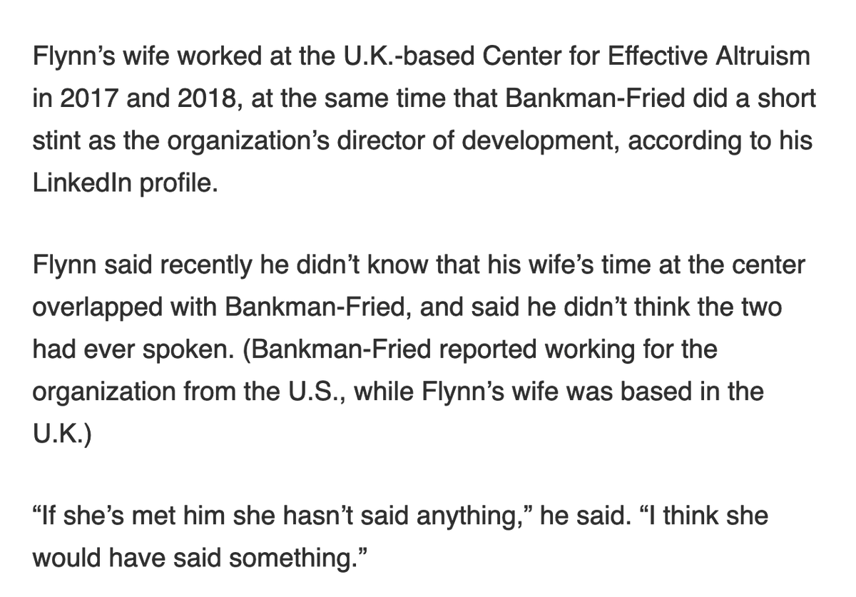 downballotnews's tweet photo. While Carrick Flynn, who's benefited from more than $7 million in spending from billionaire Sam Bankman-Fried's super PAC, has said he doesn't know his benefactor, his wife used to work at the same org as Bankman-Fried, per @dirquez https://t.co/sFVM3nvnON https://t.co/HUYN67vEJO