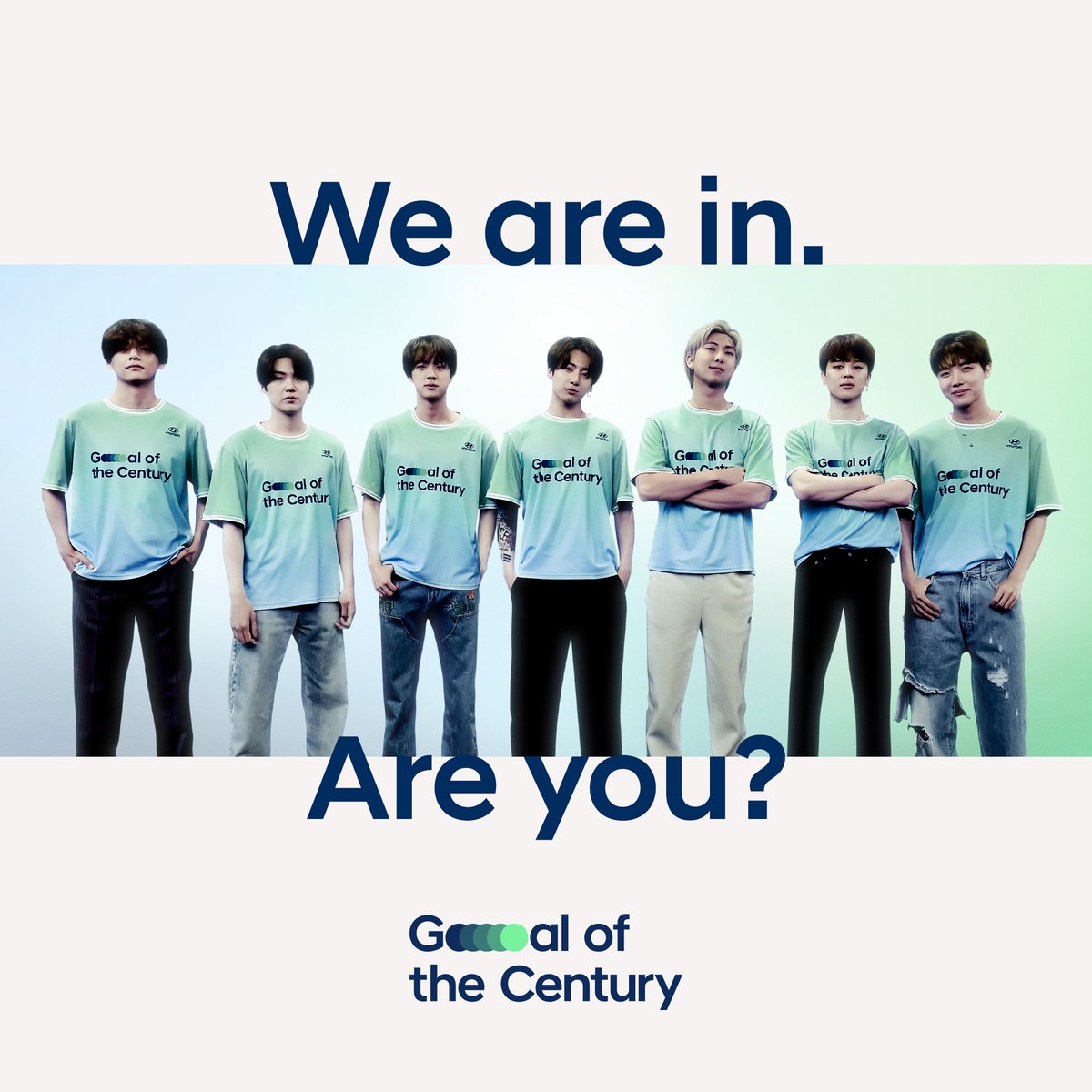 hyundai_kor's tweet photo. [Goal of the Century - BTS]
⠀
팀센츄리 캡틴 스티븐 제라드에 이어
BTS를 팀센츄리 멤버로 소개합니다.

앞으로 BTS의 팀 센츄리에서의 활약을 기대해주세요!💜

#현대자동차 #We_are_in. #Are_you? https://t.co/ZLNCNqny2E