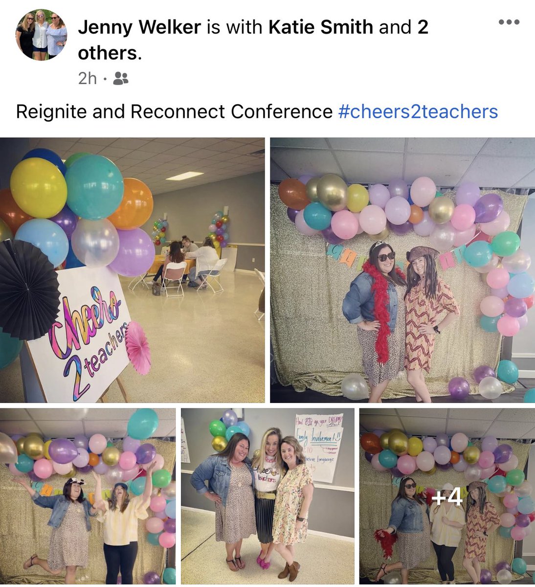 leighmragsdale's tweet photo. Wow!!!!!!! This weekend was amazing at our FIRST EVER Cheers2Teachers Reignite &amp; RECONNECT Workshop! Shoot me a DM if you would be interested in us visiting your school! #tlap #leadlap #traumainformed #celebrateedu #joyfulleaders #crazypln #APnetworkchat #MLDSchat https://t.co/IxAkSatbns