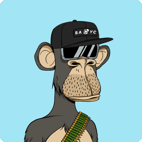 Blood_apes's tweet photo. BAYC 5458, a blood ape passing hands as we speak. Will someone add this to their bag?

#BAYC #BLOODAPE https://t.co/NB1CHtOgyR