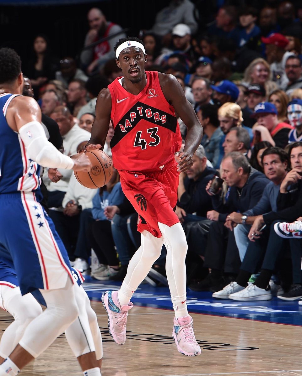 NBACanada's tweet photo. The @raptors WIN GAME 5 on the road as they defeat the 76ers, 103-88!

Pascal Siakam: 23 PTS, 10 REB, 7 AST
Scottie Barnes: 12 PTS, 8 REB, 4 AST
OG Anunoby: 16 PTS, 5 REB, 4 AST
Precious Achiuwa: 17 PTS, 7 REB, 3 BLK https://t.co/mqeELYyxsm