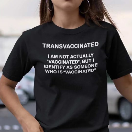 areyoujoking333's tweet photo. I officially identify as Transvaccinated https://t.co/e8a4BdiXJp