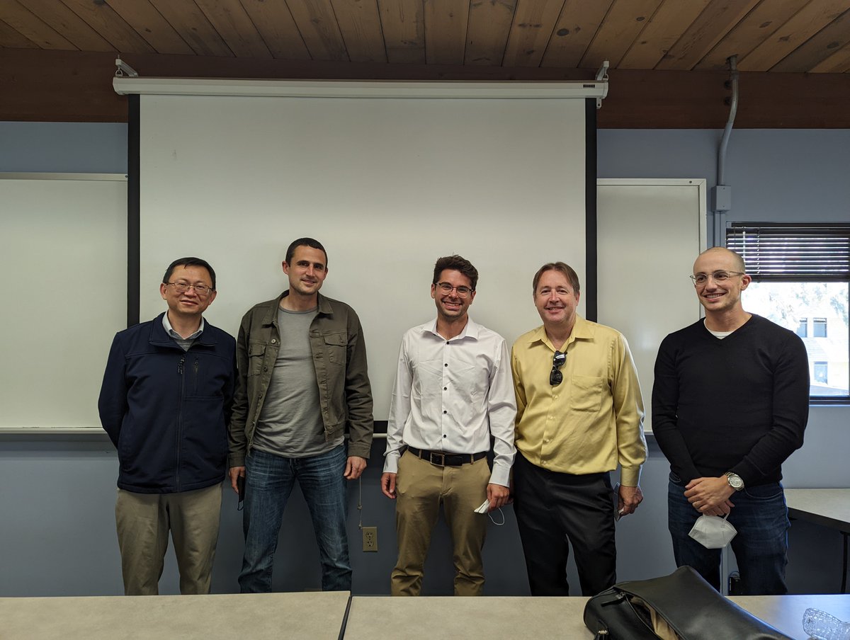 Congratulations Dr Viviano <a href="/VivianoDavide/">Davide Viviano</a> after a successful defense. It took a whole team of advisors (not all in photo) to keep up with your work. Good luck at <a href="/StanfordGSB/">Stanford Graduate School of Business</a> for the postdoc and then <a href="/HarvardEcon/">Harvard Department of Economics</a>.