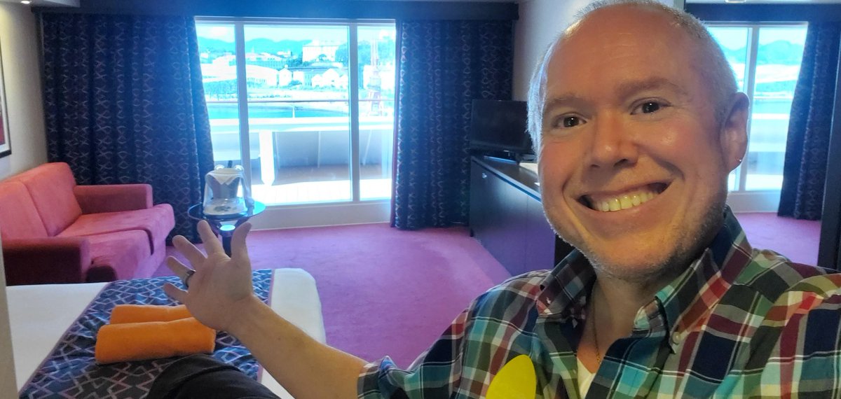 Just back from a little 17 day cruise from Rio to Lisbon. Large time. Long overdue so I booked a deluxe suite. 1st vacation in over 2 years.
#cruise
#vacation #transatlantic