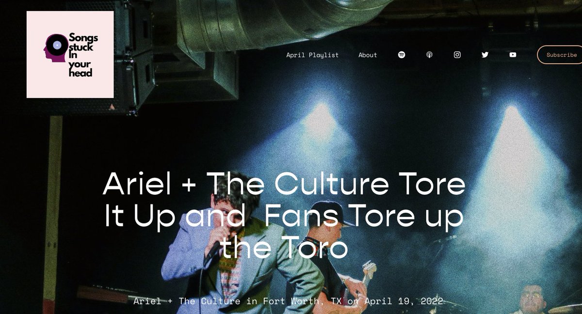 songsstuckblog's tweet photo. Check out the latest blog post about @funnylatinx #ArielandTheCulture...his #music...his #stagepresence and his magnificent #musicalartistry. 

https://t.co/yYgc39sLak

#TexasMusicArtists #indiemusic #cumbia #musicblog #latinxmusicblogger.  #indieblogger https://t.co/HSiRddcDHn