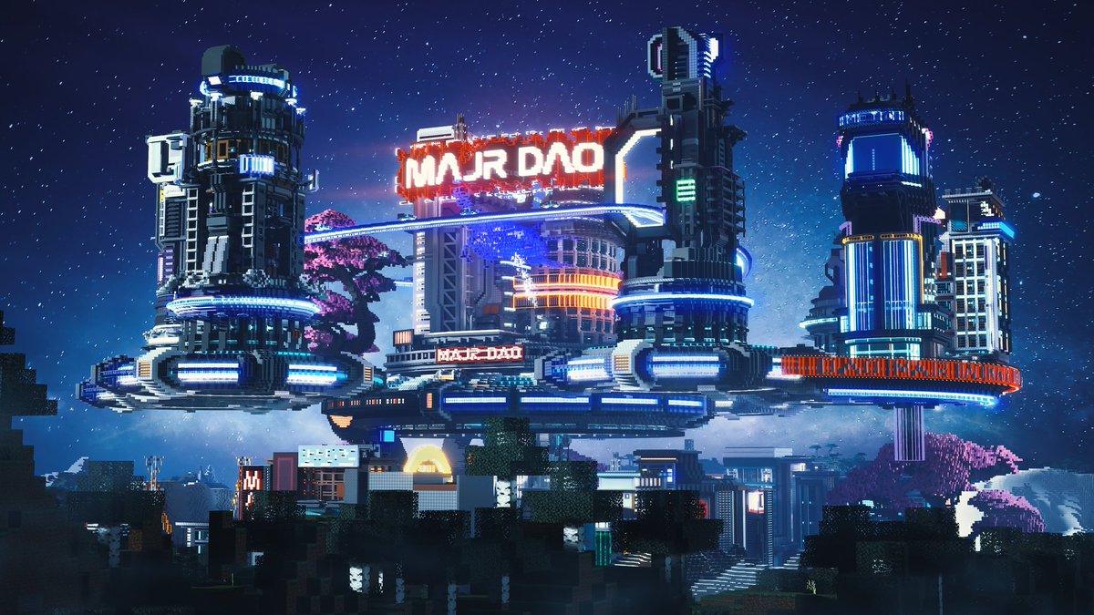 Majr Dao [Fantasy Cyberpunk]

Interior Designer: <a href="/shroooomies/">Shroooomies</a> 
Built by: @DreamLightBT 
Built on: @DreamLightBT 

Website: dreamlightbuilds.com

#minecraft #minecraftbuilds #nftworlds #minecraft建築コミュ #minecraft船体大好き部