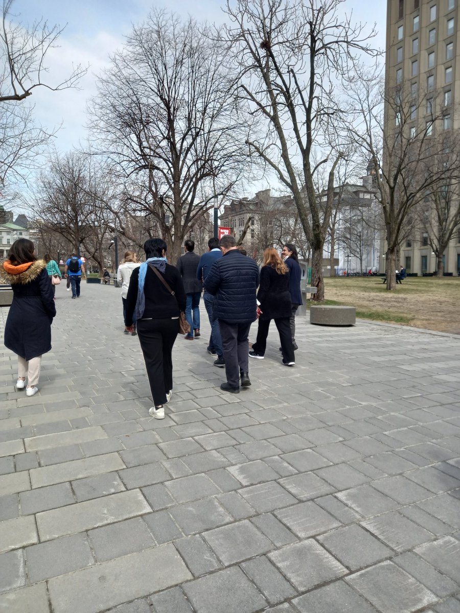 LHermidaGlez's tweet photo. Great (and warm) first day of the @GemsWaterCDC @UCC training visit to @mcgillu Montreal within the @EUErasmusPlus Water project. 
@eriucc @uccBEES @UN_Water @UN_WWQA https://t.co/PPDxrkXx8q