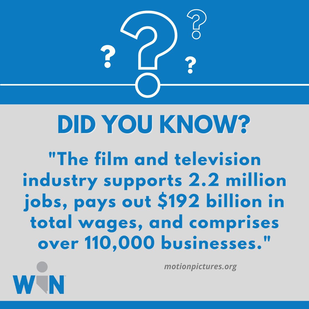 WINevada's tweet photo. Driving economic growth - Learn more about how your company can benefit from the business of filmmaking by attending our event THIS Wednesday #WINatNight . Tickets are still available. 

https://t.co/7nlHO5jgee https://t.co/MWNshs5jnV