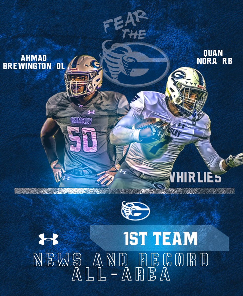 grimsleyfb's tweet image. 💔 over the loss of one of our brothers, Ahmad Brewington. He was the most selfless player that has come thru our program. His leadership &amp;amp; servant attitude sparked the resurgence of WHIRLIE FOOTBALL! Our prayers are with his family &amp;amp; football family at this time! #Five0