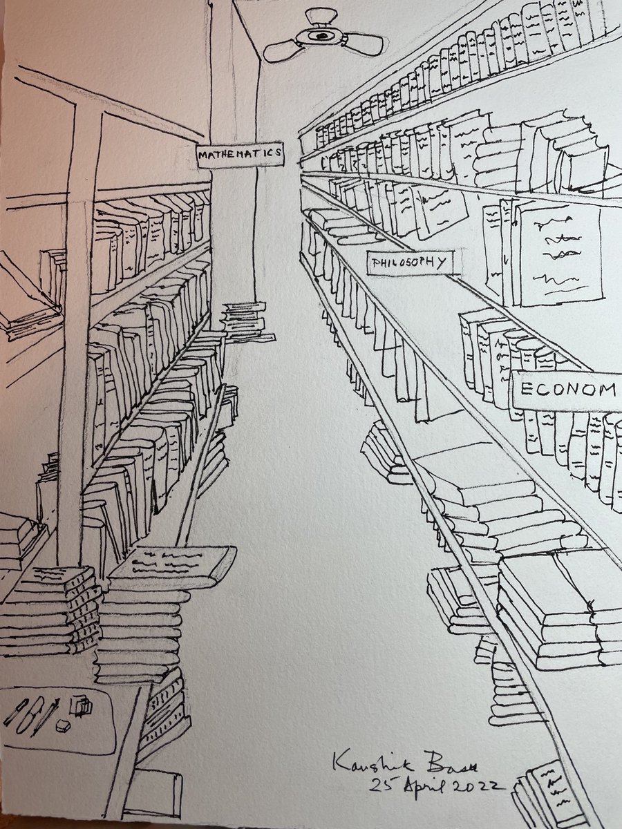 Memories of Ratan Tata Library, Delhi School of Economics.