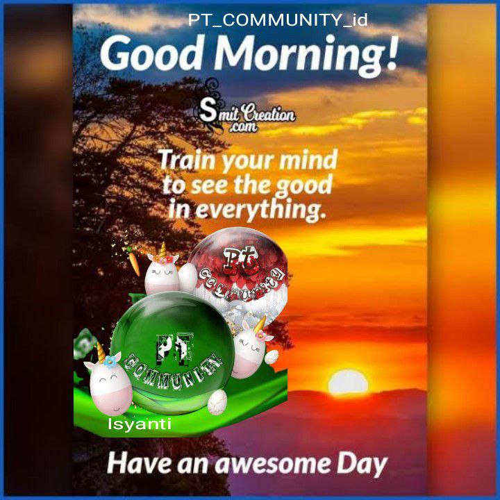 AlindaHandayani's tweet photo. 🕌✨ Good morning...
To All Big Fam
PT COMMUNITY 💜

🌸 Latihlah pikiran Anda untuk melihat yang baik dalam segala hal 🤗🥰

#CokuCryptoCurrency
#PejuangTangguhCommunity
#MorningSunshine

@CokuNew
@PT_COMMUNITY_id https://t.co/VnsOGHcQ2H