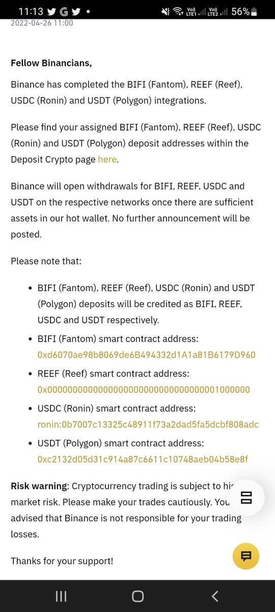 cryptokingsaen's tweet photo. LETS GO REEF 💪💪💪

SMART CONTRACT IS REAL 😍😍🤩🤩🤩

#REEF $REEF https://t.co/4tUOll1y2H