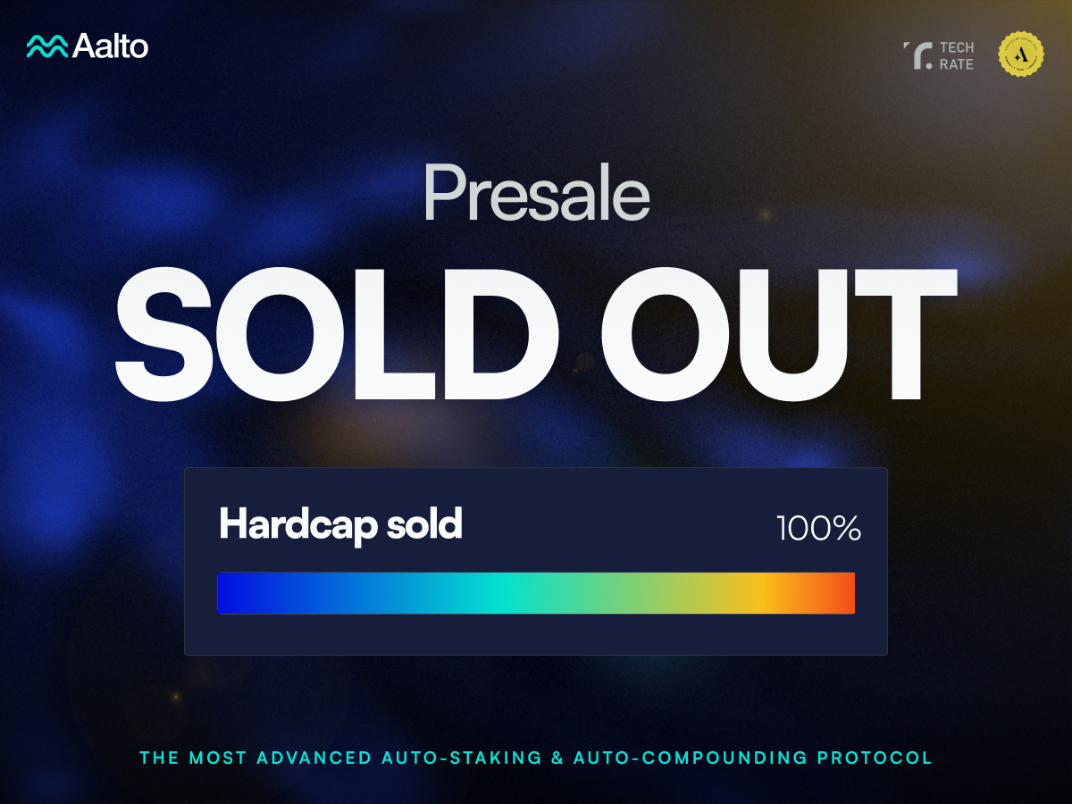 AmesAalto's tweet photo. 🌊AALTO PUBLIC PRESALE IS SOLD OUT!🌊

🥳🥳🥳🥳🥳

Whitelist still has some space left (~60k) so if you have a spot through one of our marketing campaigns, join our discord and DM Nice Person#6715 or Thefox#7991 and we will get you sorted!

LFG!! 🚀🚀🚀 https://t.co/BQyp3YdyxB