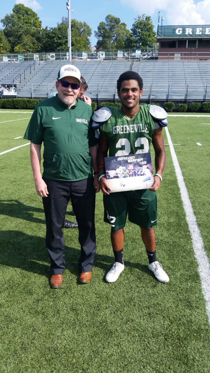 The Greene Devil Football Family lost a young soul way to early in life today, 2017 graduate Donavan Barner! A great football player but an even more special young man. You will be missed, Rest In Peace! 
#Family