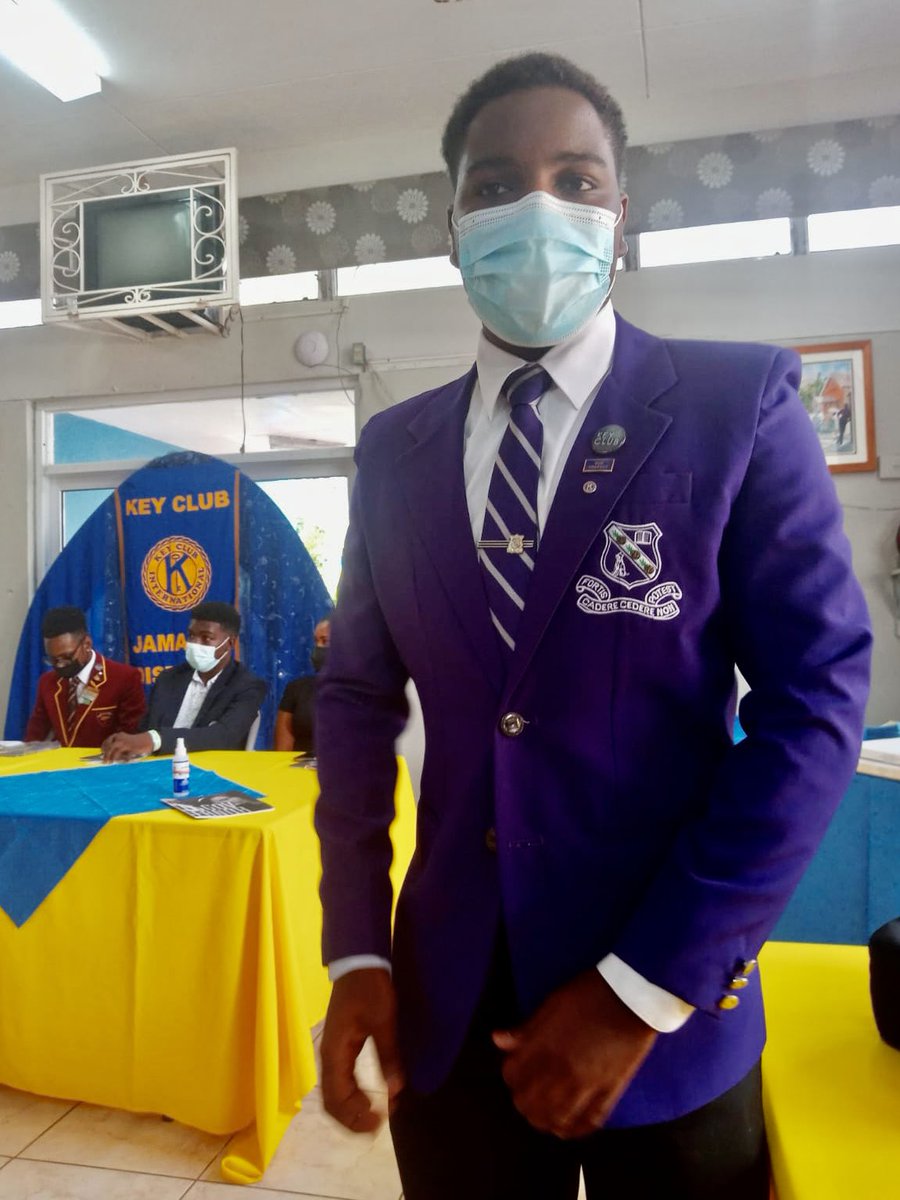 Congratulations to Mr. Khijani Williams on his election to the post of Governor for the Key Club Jamaica District 👏🏾👏🏾
 
We are proud of the greatness from our sponsored Key Club <a href="/kcjamaica/">Kingston College</a>