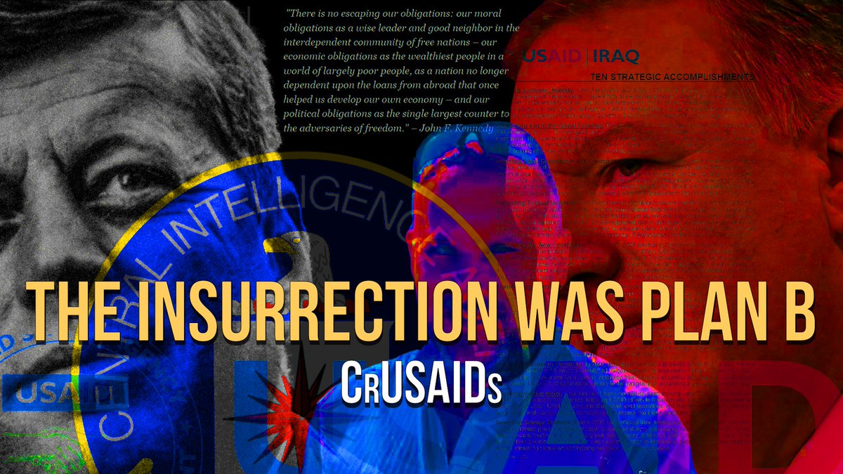 The Insurrection Was Plan B: Part III

The CrUSAIDs: How the Government of the United States was weaponized by Christo-fascists and how much worse it might have been

by Jim Stewartson and ME

Buckle up⚔️ for the #CrUSAIDs