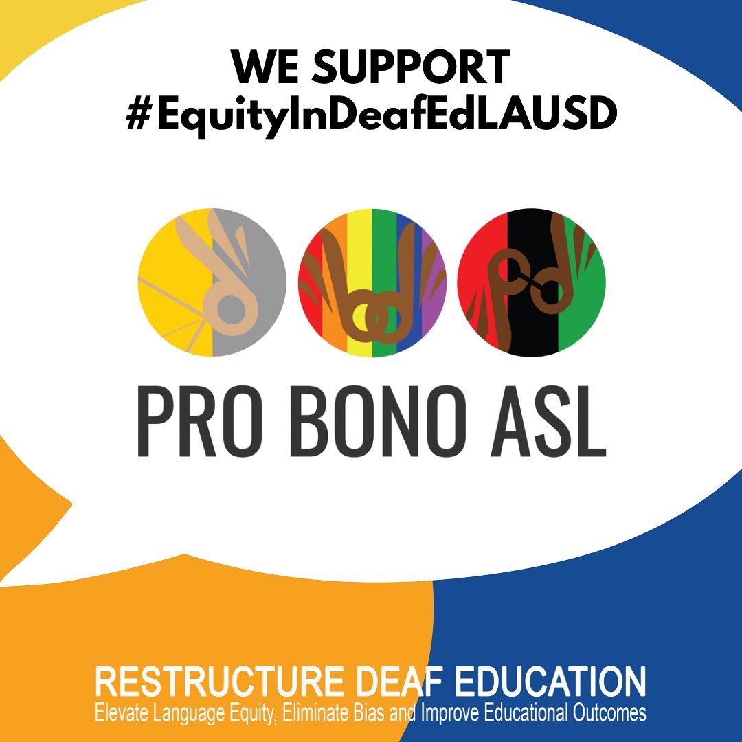 EquityinDeafEdLAUSD tweet media