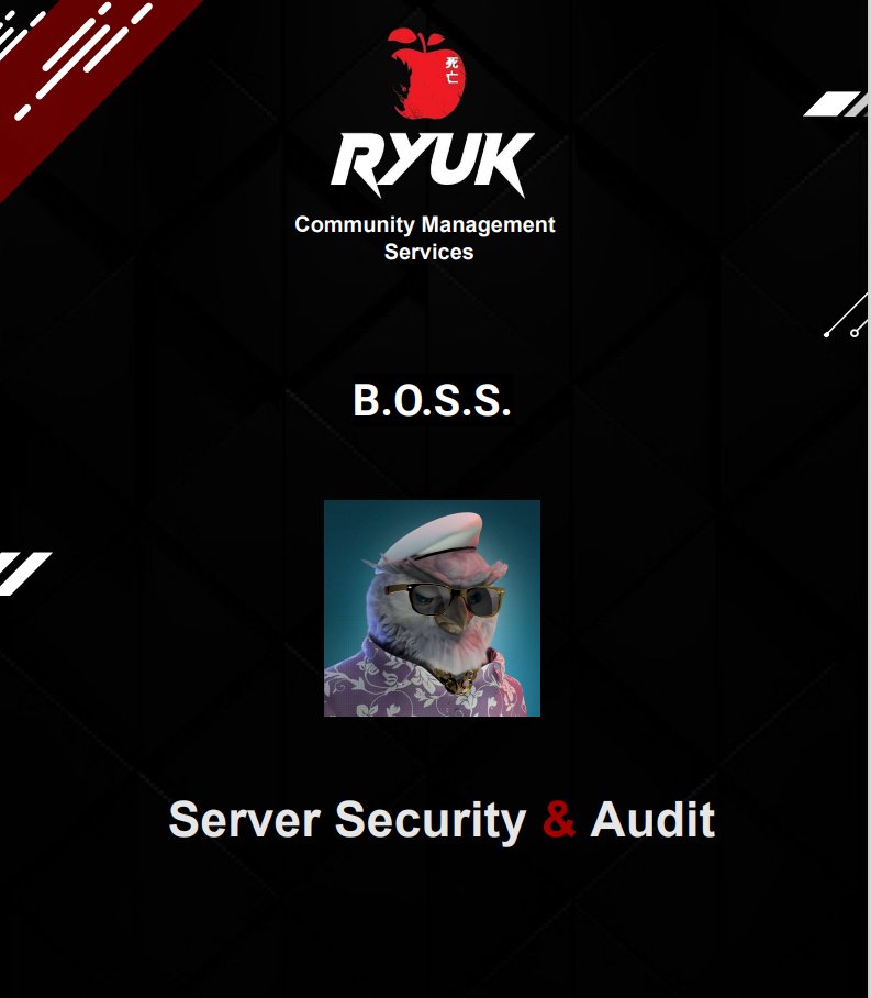 ryuk_nl's tweet photo. Audited and secured @BespokeOwlNFT Discord sever. Key points are conveyed to the team.
Making web3 as safe as possible.
#secure_web3 #sol #nft #security #discord https://t.co/irjm9pUjyx