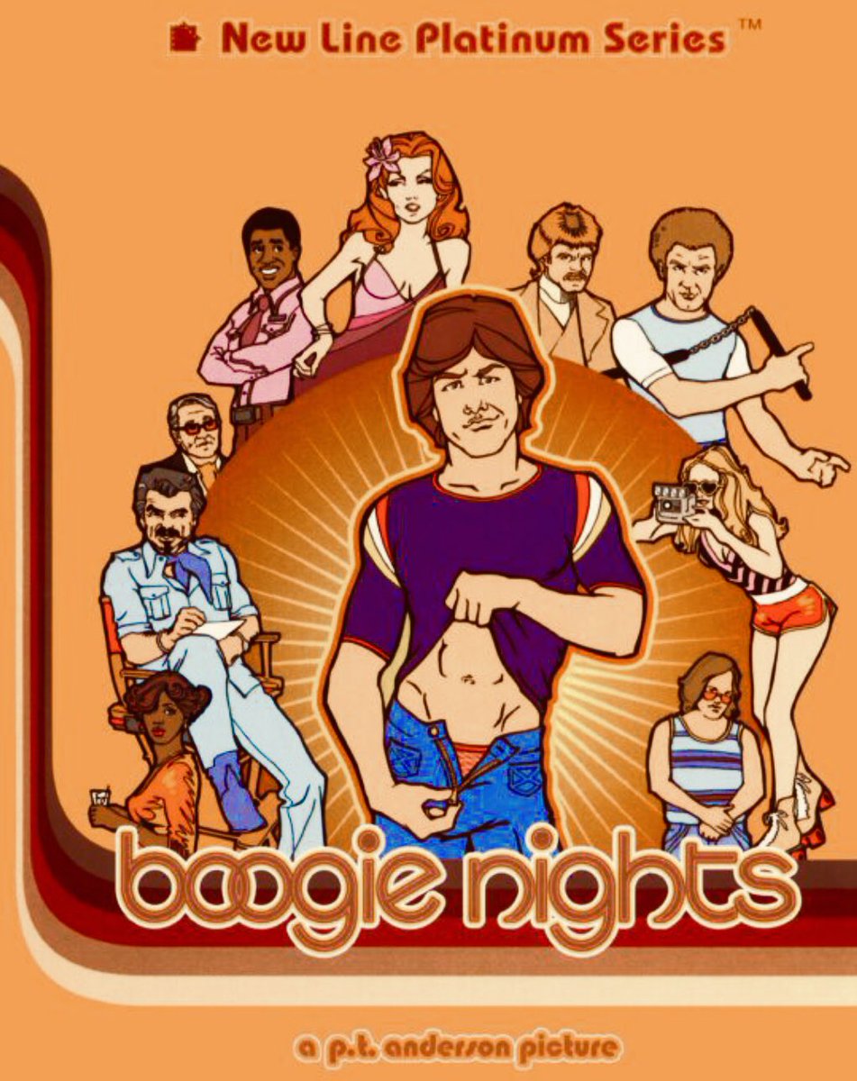 Someone mashed up two of my favorite things; The #NewTeenTitans and the #BoogieNights DVD cover. Anyway, it made me happy.