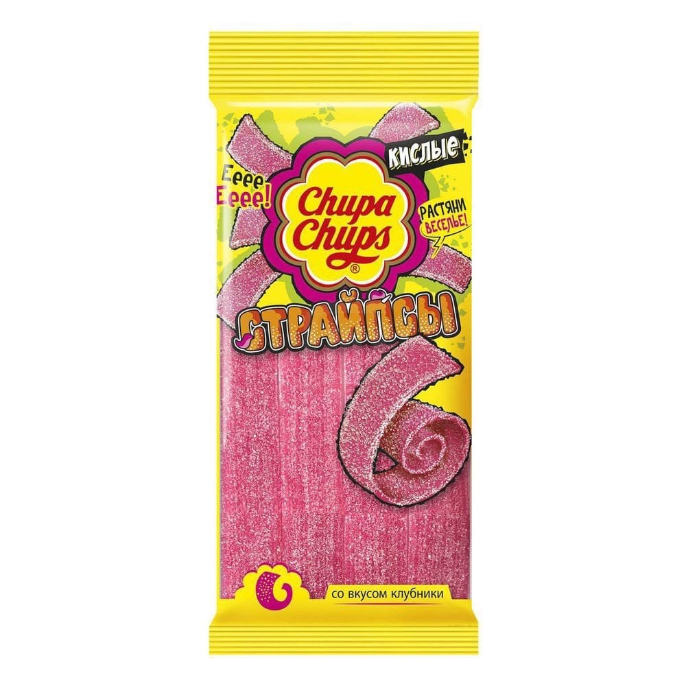 Мармелад chupa chups страйпсы, 120 г