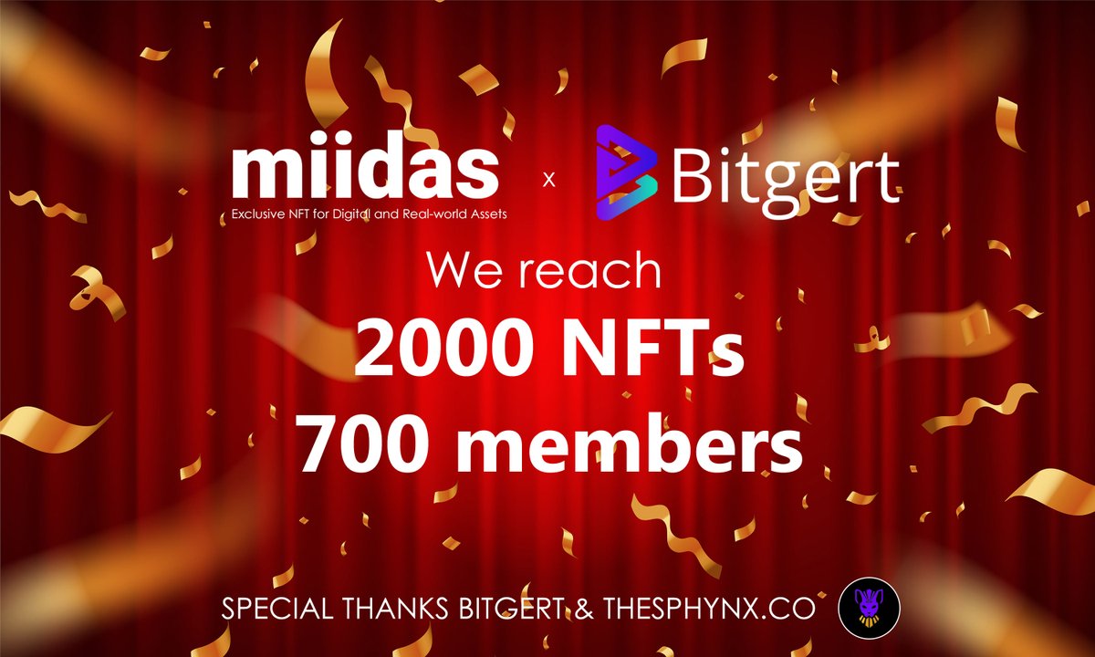 COMNEXX's tweet photo. We’ve reached another milestone! 🔥🔥

A big thank you to everyone for helping us achieve this. ❤️❤️🚀🚀

We are launching a special NFT contest soon to reward our amazing creators and members, stay tuned! 😊

@miidasnft 
@bitgertbrise 
@SphynxLabs 
#NFTCommunity 
#Brisechain https://t.co/DM6ZWztsYR