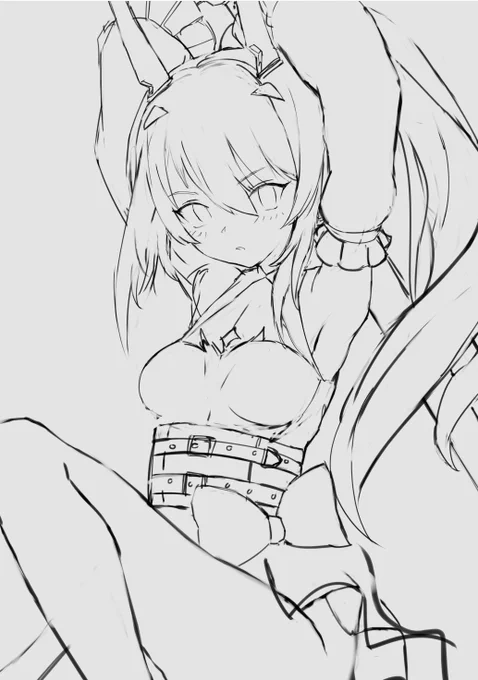 Ayanami sketches drawing. 