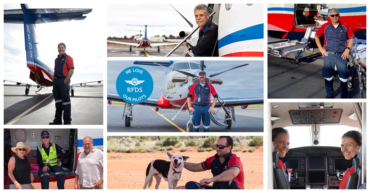 Happy #WorldPilotsDay! 26 April is a chance to celebrate and recognise the contributions of pilots around the world.

Every year, RFDS pilots fly more than 27 million km collectively – in doing so, our crews safely airlift more than 38,000 patients across Australia.