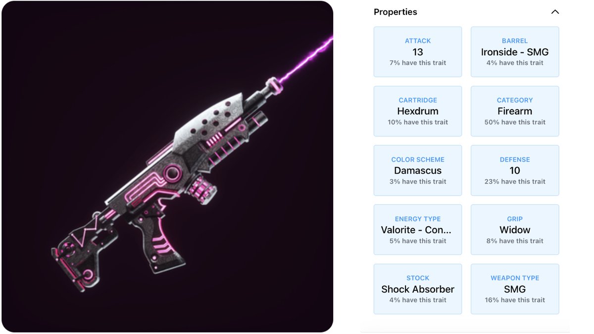 nftangelo3's tweet photo. @AlphabotSociety Weapons Drop! https://t.co/QHgmBbIqE3