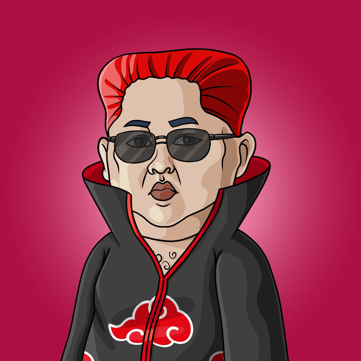 1MillionMonad's tweet photo. Chillin like a villain……in red of course #redlife #rkcc #sol #nft https://t.co/c2CQMu8YUG