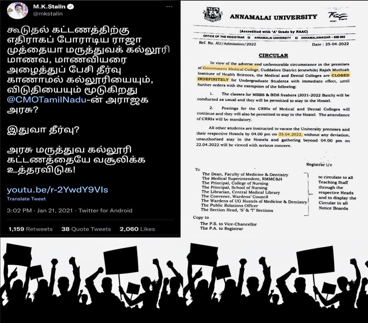 Drkamal2002's tweet photo. @maruthuvargal @News18TamilNadu @sunnewstamil  @PTTVOnlineNews  @itisprashanth  @iamkillerxd  @TFC_mass  @karthickselvaa  @U2Brutus_off  @tamiltalkies  @polimernews  @joe_selva1  @imKBRshanthnu  #saveusCMsir https://t.co/pTKEplaIYH