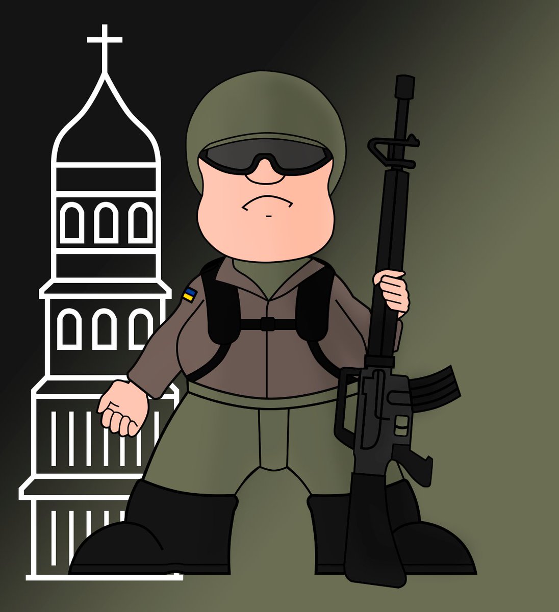 nomorewarnft's tweet photo. The Hero #32 is ready to defend Ukraine! 

#dropyournft #dropnft #NFTs https://t.co/BTMS0QOpIy