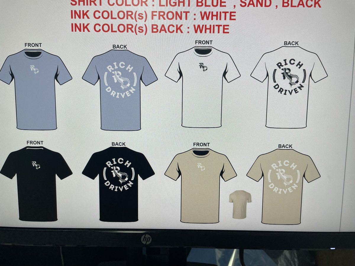GoudeauXavier's tweet photo. Shirts comin soon #RICHDRIVEN
Hit me for pre orders🤧 https://t.co/Gio1WM4URc