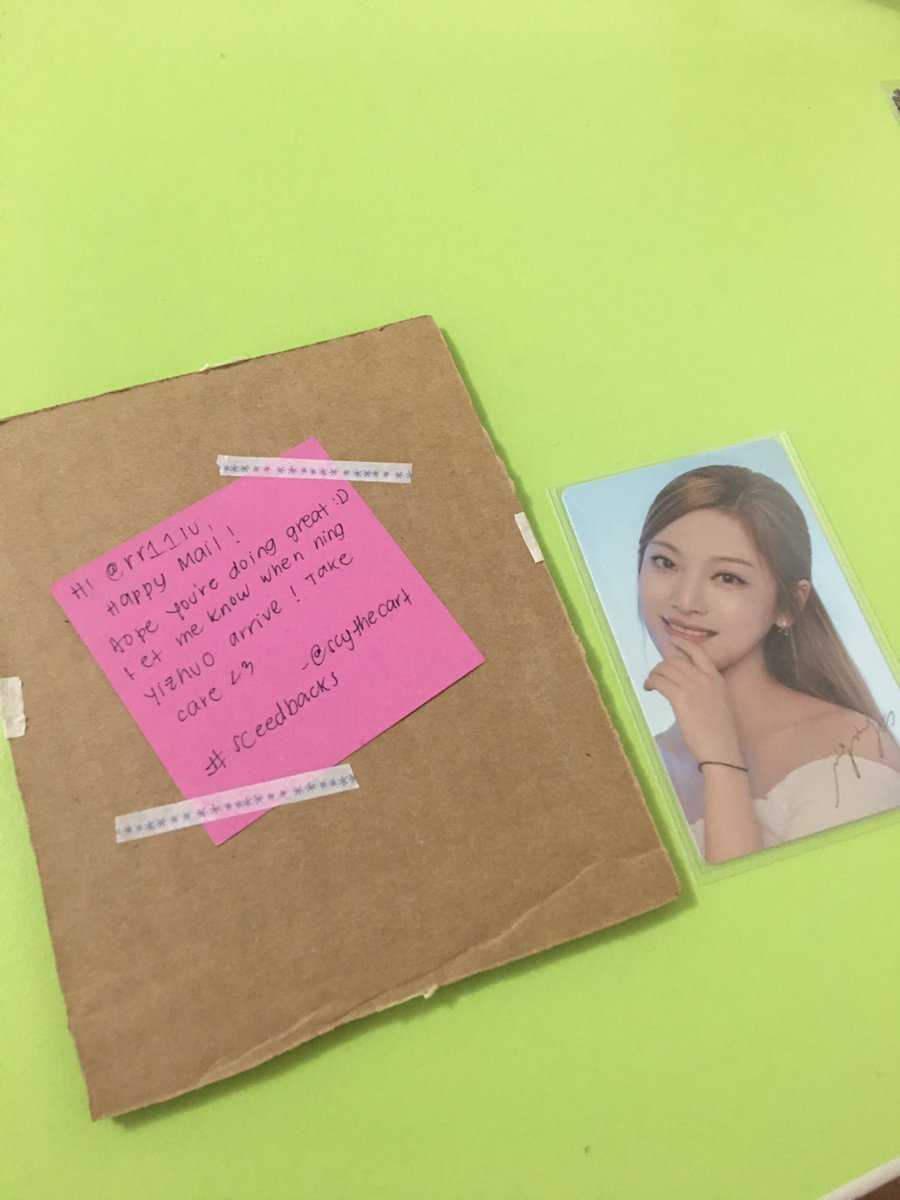 cha3rluvr's tweet photo. [ 。。#riimails ] 

04-26-22

hello @scythecart !! ningning arrived safely !! :) thank u sm for letting me adopt her ^____^  #SCeedbacks https://t.co/fOfwZm9X2m
