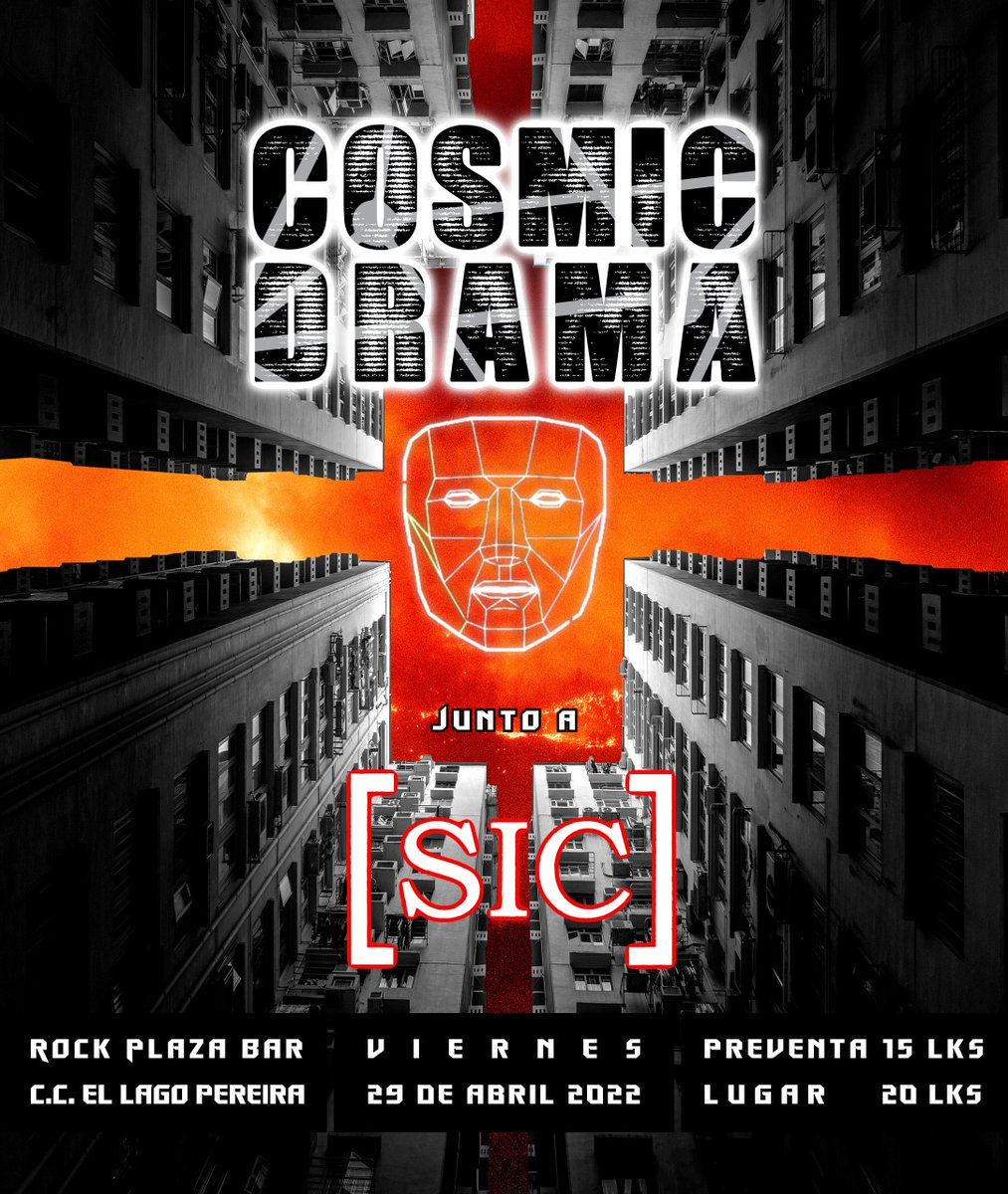 Este viernes 29 nos encontramos en Rock Plaza Pereira desde las 9 pm. Keep on rockin!!!