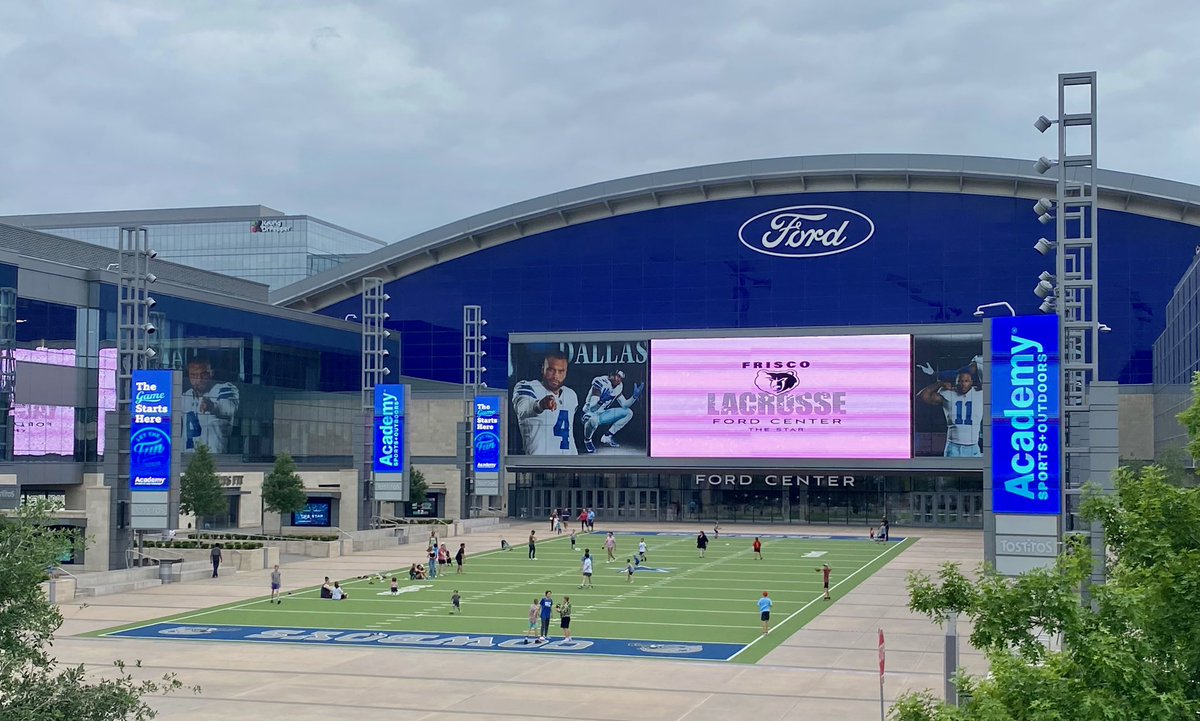 This Day wasn’t just about Frisco Lacrosse <a href="/thestarinfrisco/">The Star In Frisco</a> but about bringing awareness to the awesome sport of lacrosse in Texas! FLA was thrilled to sponsor this day and invite <a href="/bridgelacrosse/">Bridge Lacrosse</a> and <a href="/ProsperHighLax/">PHS Lacrosse</a> to be part of it! Let’s continue to grow the game for the kids!!