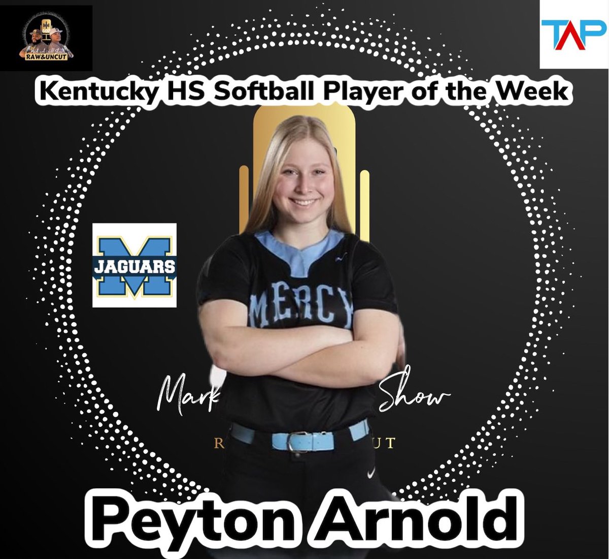 54SportsNetwork's tweet photo. Our Kentucky High School Softball Player of the Week sponsored by @TAProfileAPP is  @peytonarnold_1 . @mercysoftball15 @mercyathletics_ Learn more about our sponsor click link @TAProfileAPP https://t.co/gqlqU4DtyY