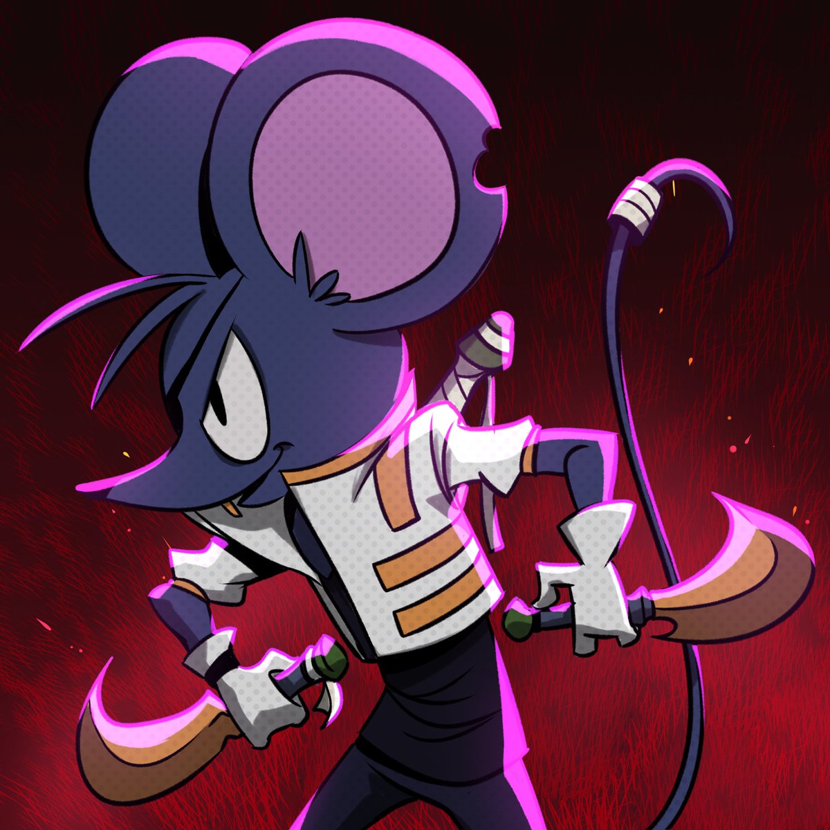 shaman4646's tweet photo. Pop quiz Hotshot.  This character is:  
A:  An @nfheroes villain 1/1

B:  Mickey Mouse after three years of a losting battle with @NonFungibleFilm for entertainment supremacy 

C:  Both of the above

Prepare for us @disneyplus @netflix @hulu @PrimeVideo @AppleTV 

IYKYK https://t.co/J0Gq0LSKjM