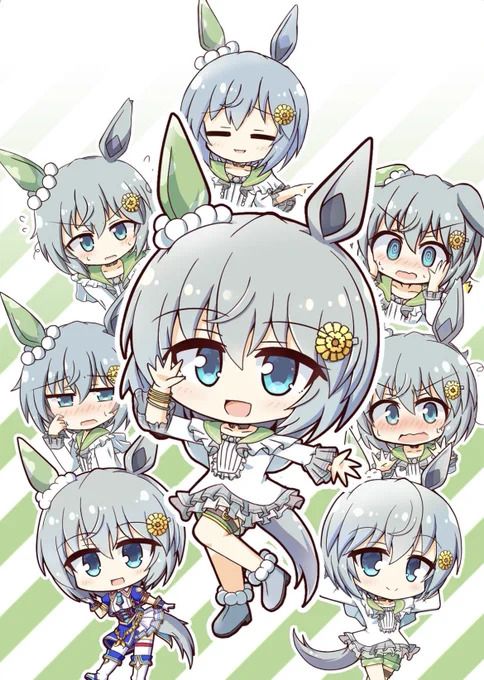 セイちゃんおめでとーー!!!🥳🎉(再掲)
 #ウマ娘
 #セイウンスカイ生誕祭2022 