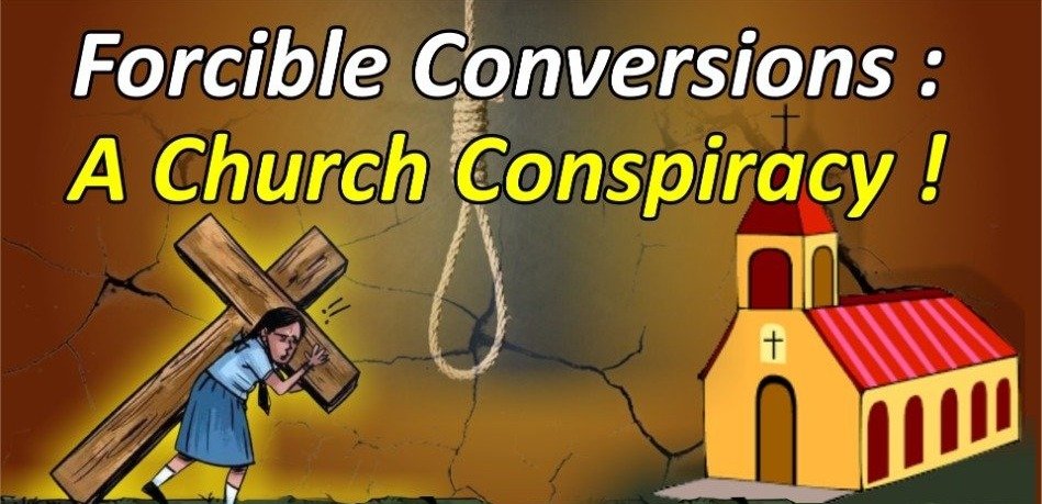 Krishnavallabhi's tweet photo. Central government should enact a law against #Forced_Conversion and strive for the strict action against such people ‼️

#Convents_Forcing_Christianity https://t.co/cH6Eek93o0