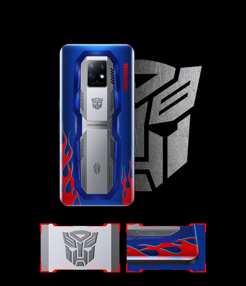 TechBlitz5's tweet image. RedMagic 7 Pro Transformers Optimus Prime Limited Collection Set.

#Nubia #RedMagic7Pro #GamingPhone 
#Transformers